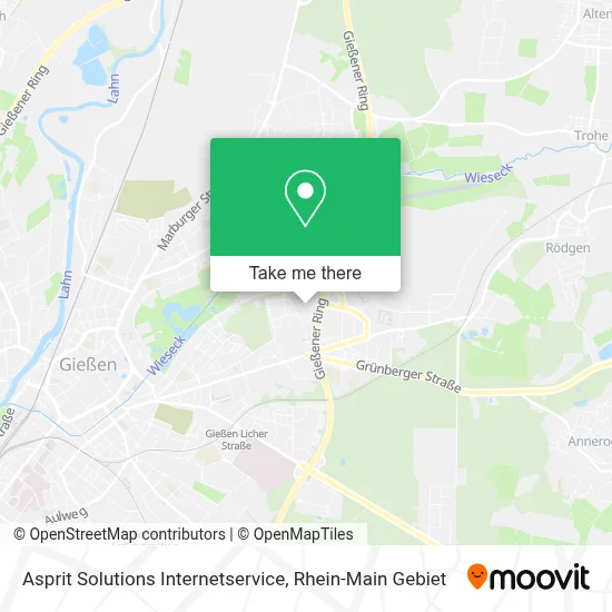 Asprit Solutions Internetservice map