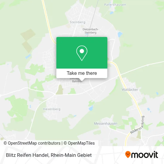 Blitz Reifen Handel map
