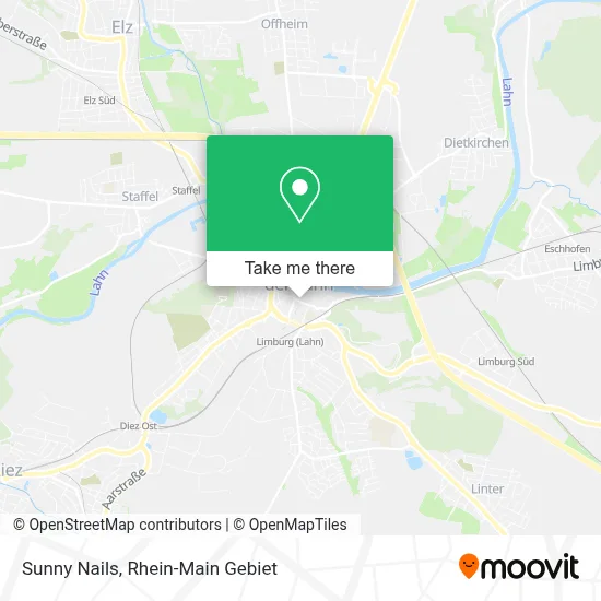 Sunny Nails map