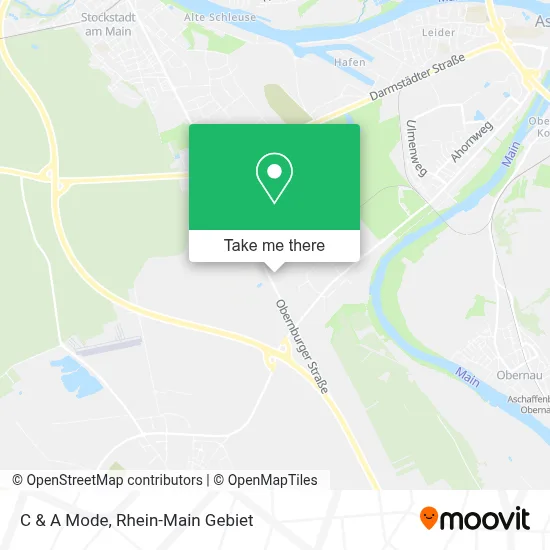 C & A Mode map