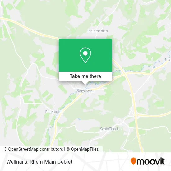 Wellnails map