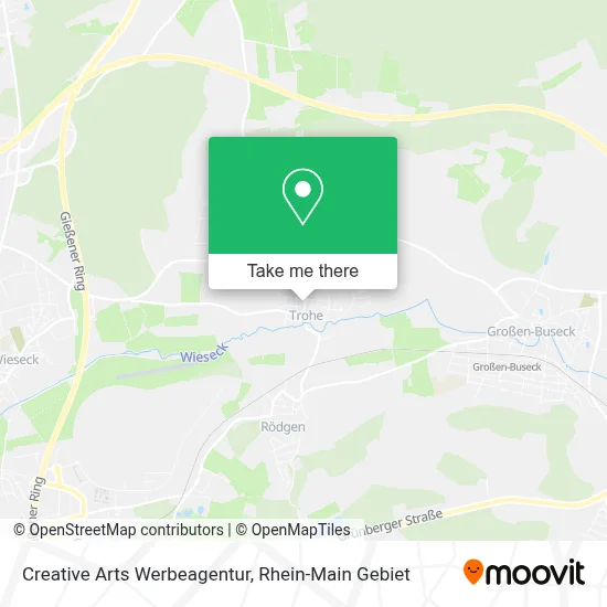 Creative Arts Werbeagentur map
