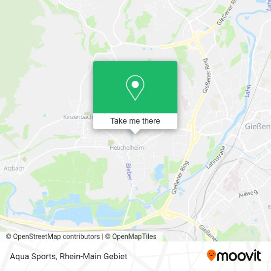 Aqua Sports map
