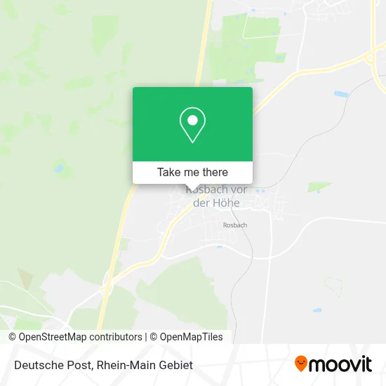 Deutsche Post map