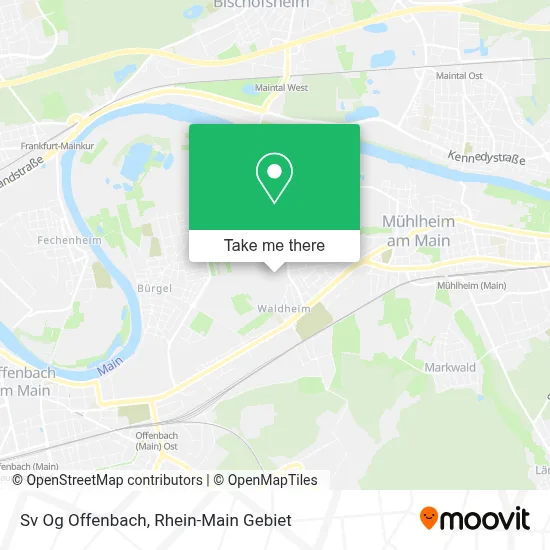 Sv Og Offenbach map