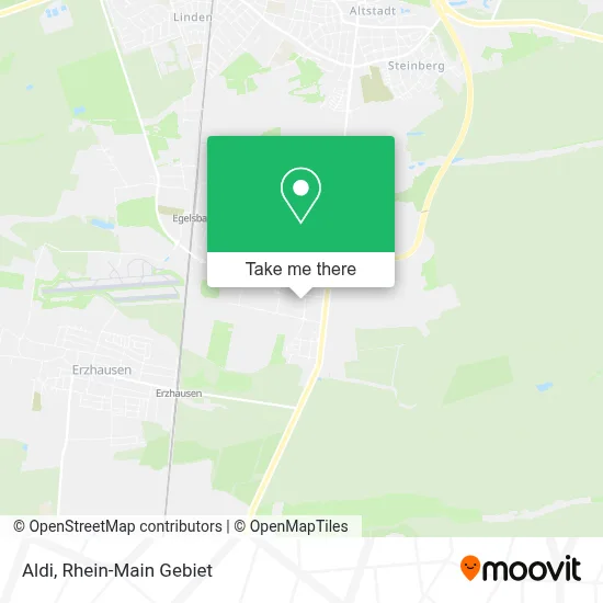 Aldi map