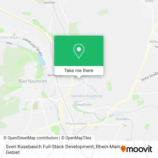 Sven Kusebauch Full-Stack Development map