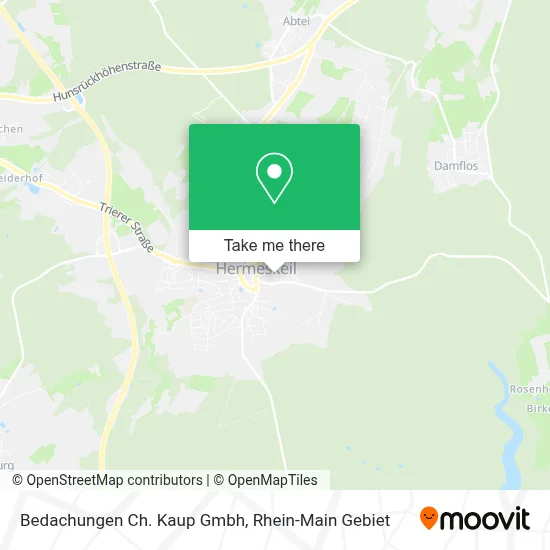 Bedachungen Ch. Kaup Gmbh map