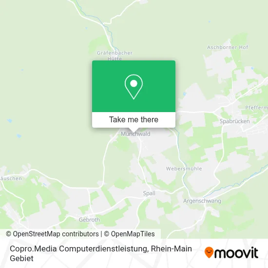 Copro.Media Computerdienstleistung map