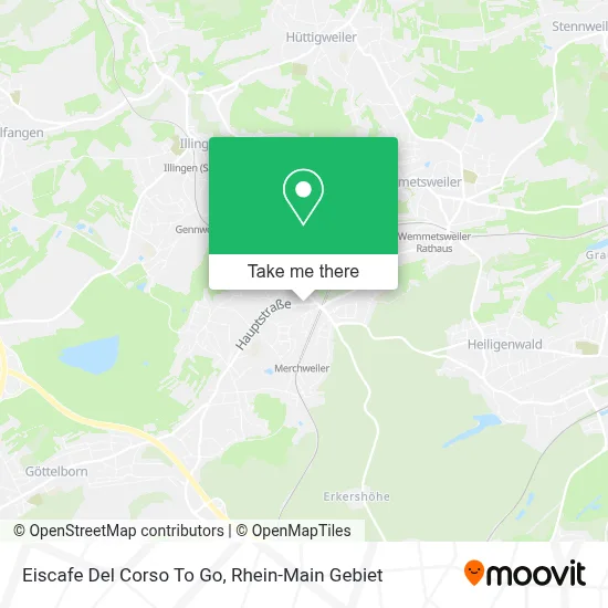 Eiscafe Del Corso To Go map