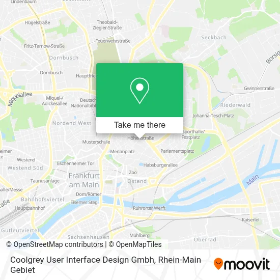 Coolgrey User Interface Design Gmbh map
