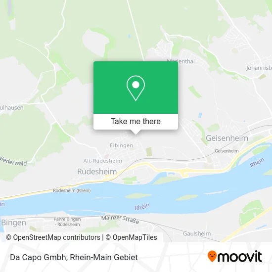 Da Capo Gmbh map