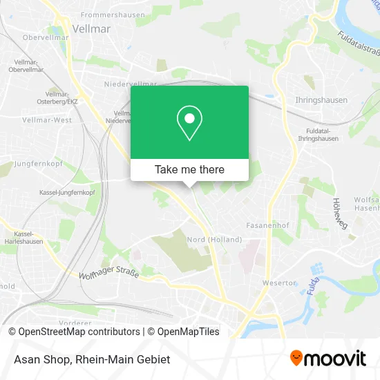 Asan Shop map