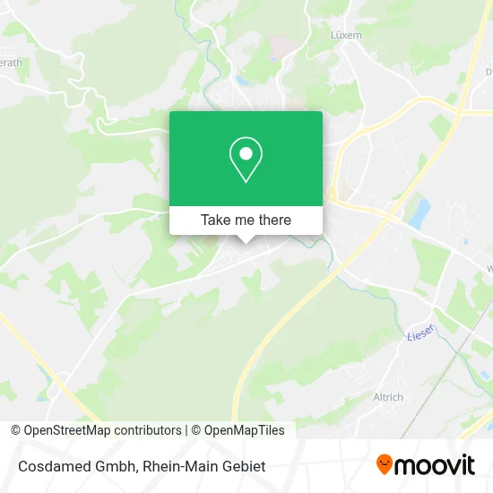 Cosdamed Gmbh map