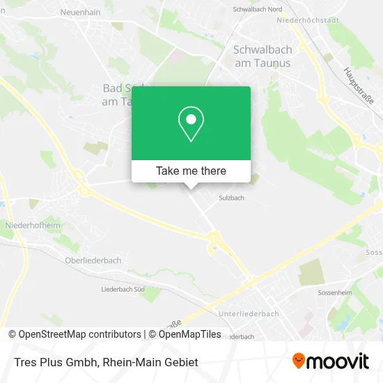 Tres Plus Gmbh map
