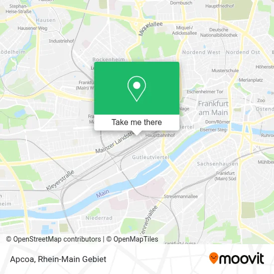 Apcoa map