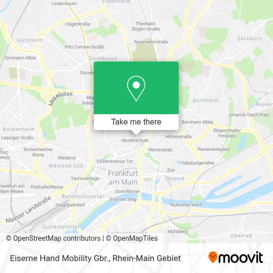 Eiserne Hand Mobility Gbr. map