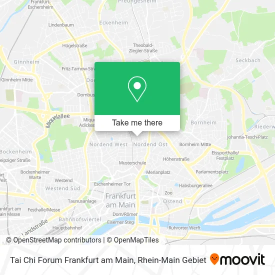 Tai Chi Forum Frankfurt am Main map