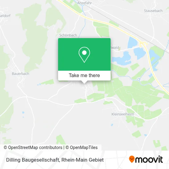 Dilling Baugesellschaft map