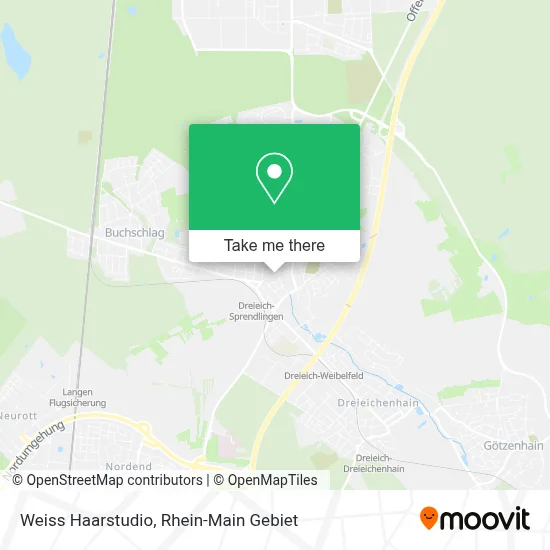 Weiss Haarstudio map