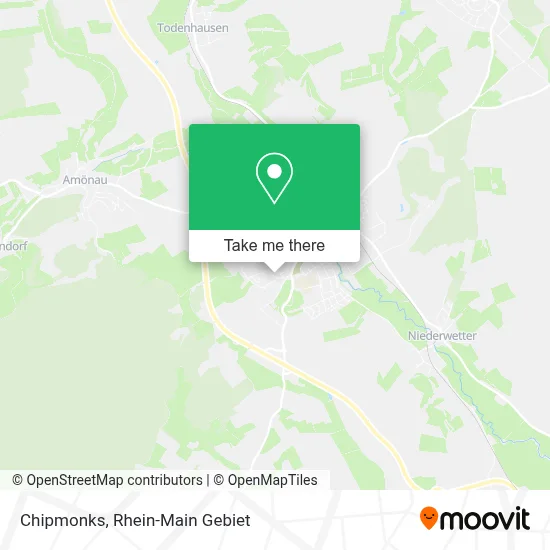 Chipmonks map