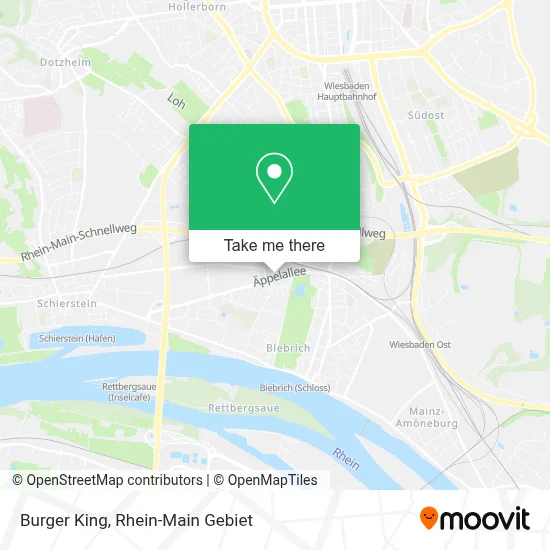 Burger King map