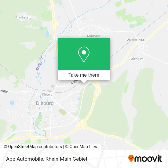 App Automobile map