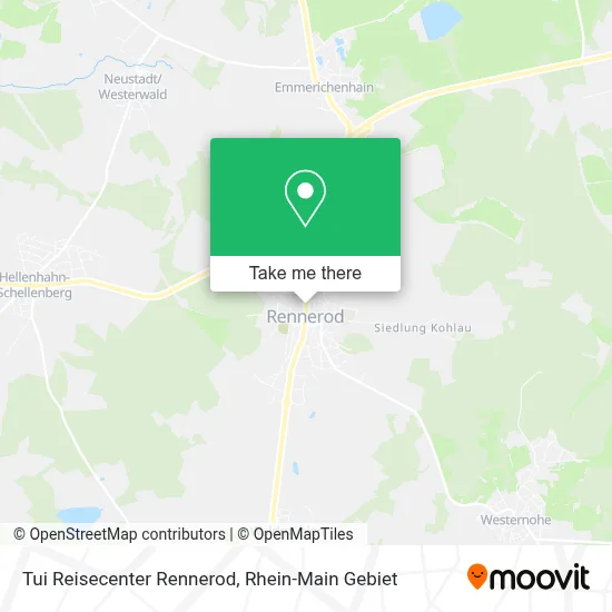 Tui Reisecenter Rennerod map