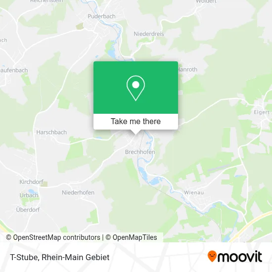 T-Stube map