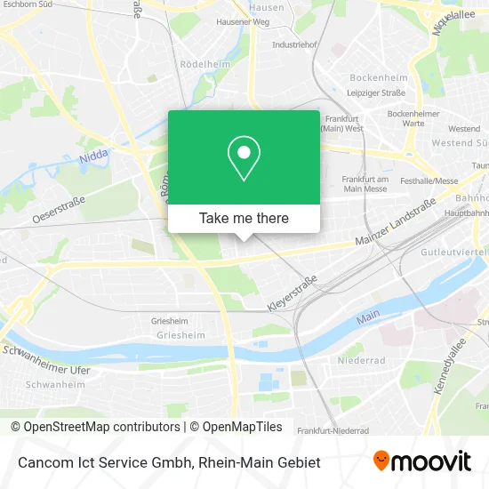 Cancom Ict Service Gmbh map