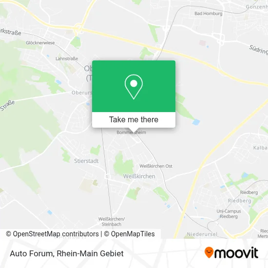 Auto Forum map