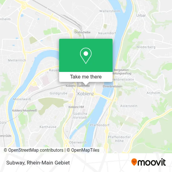 Subway map