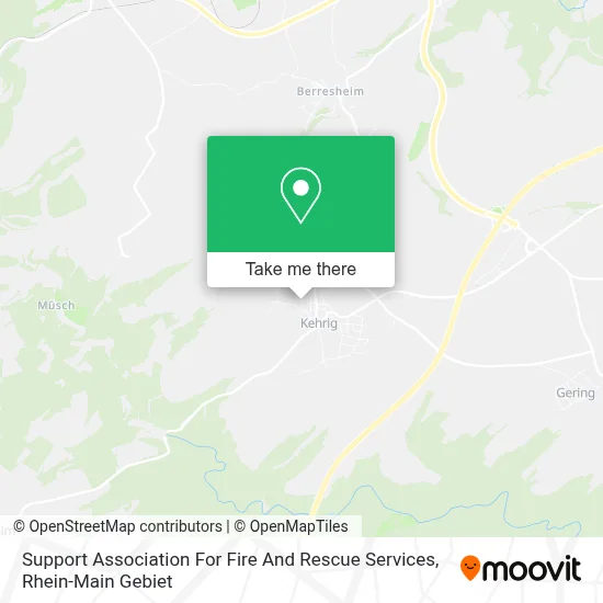 Support Association For Fire And Rescue Services map