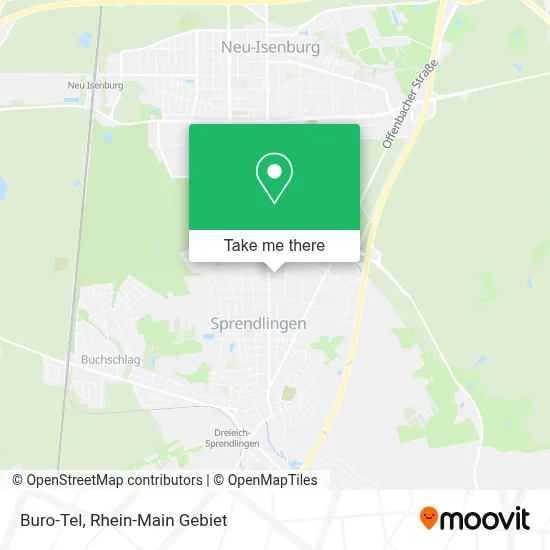 Buro-Tel map