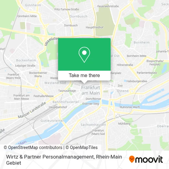 Wirtz & Partner Personalmanagement map