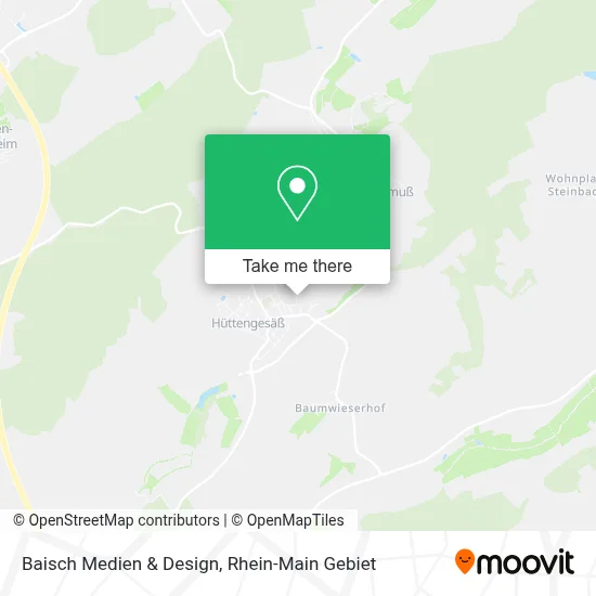 Baisch Medien & Design map