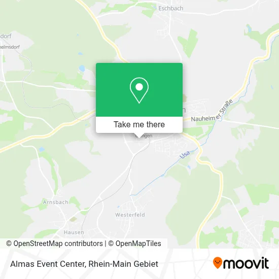 Almas Event Center map