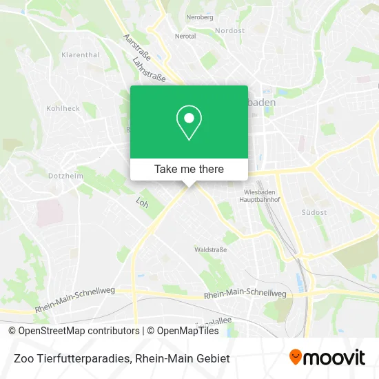 Zoo Tierfutterparadies map