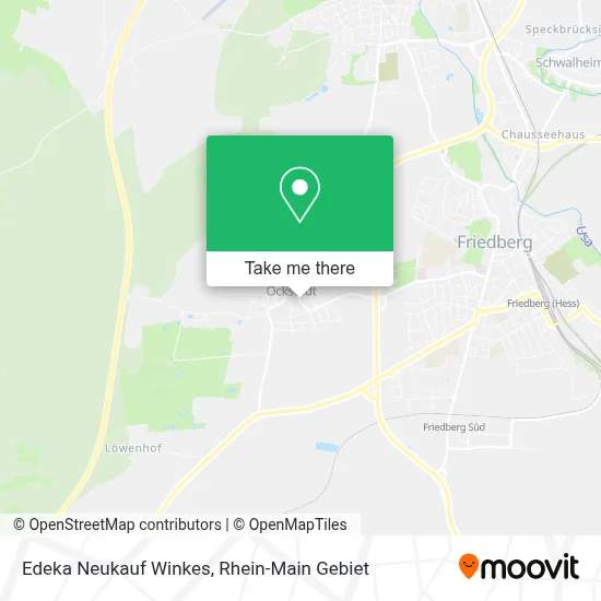 Edeka Neukauf Winkes map