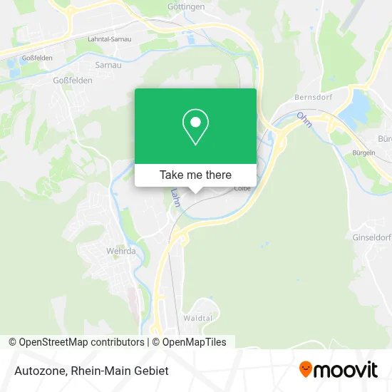 Autozone map