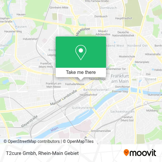 T2cure Gmbh map