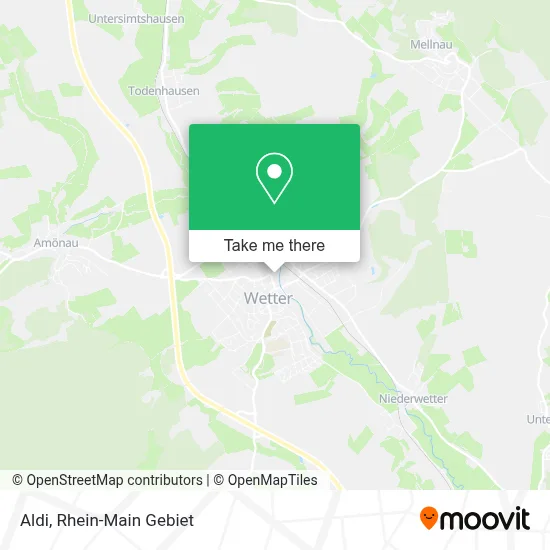 Aldi map