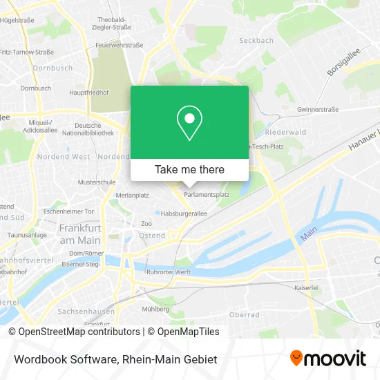 Wordbook Software map