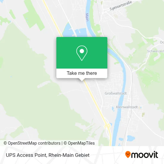 Ups Access Point map