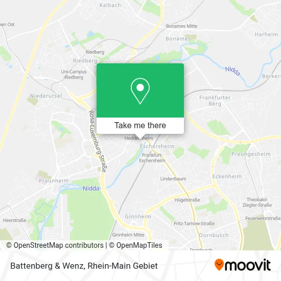 Battenberg & Wenz map