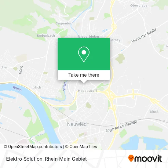 Elektro-Solution map