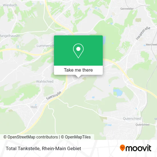 Total Tankstelle map