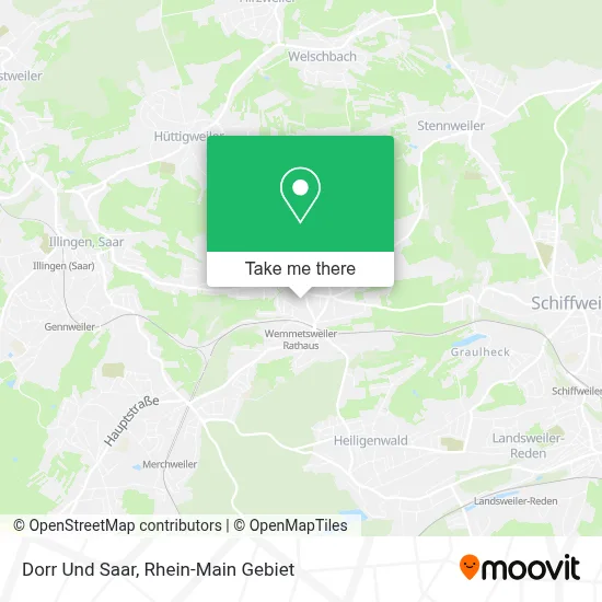 Dorr Und Saar map