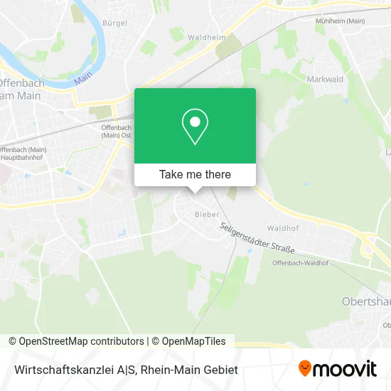 Wirtschaftskanzlei A|S map