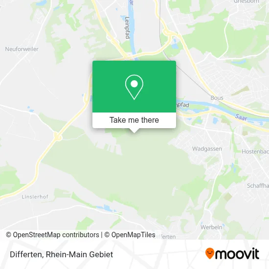 Differten map